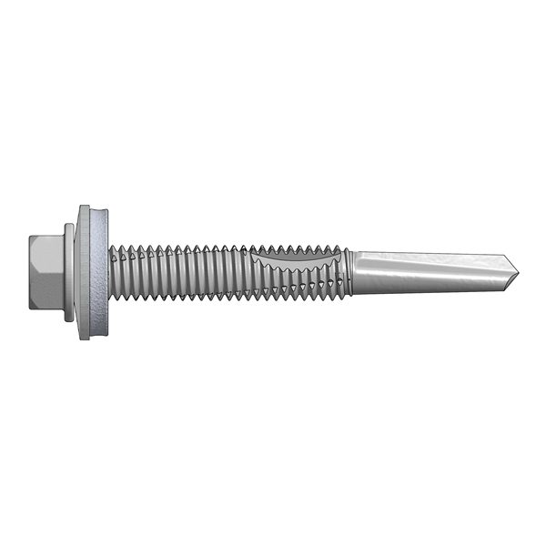 DrillFast® stainless heavy section mainfix fastener, with 15mm washer