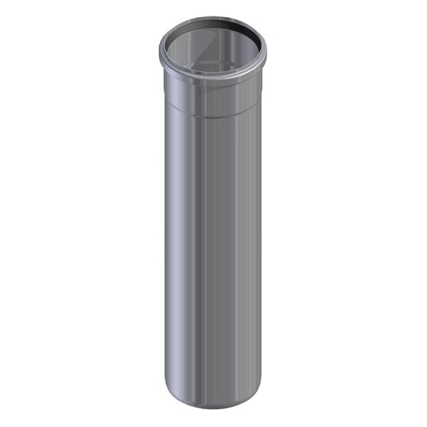 62mm Stainless steel extension pipe - 500mm long