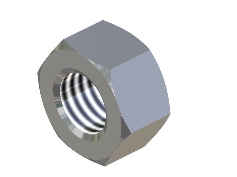 M12 Stainless Steel hex nut