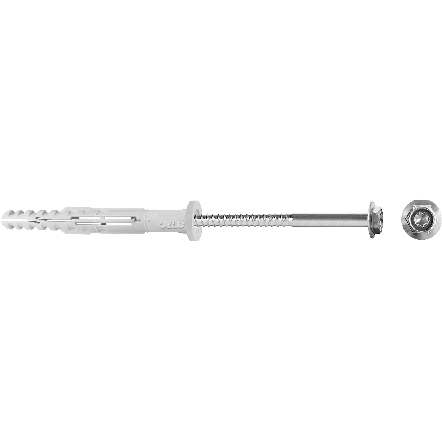 CELO 10mm multifunctional frame plug with stainless hex screw