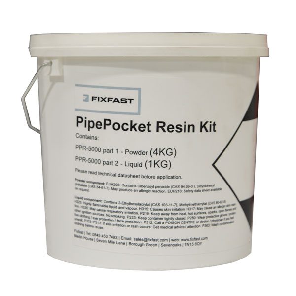 PipePocket™ resin