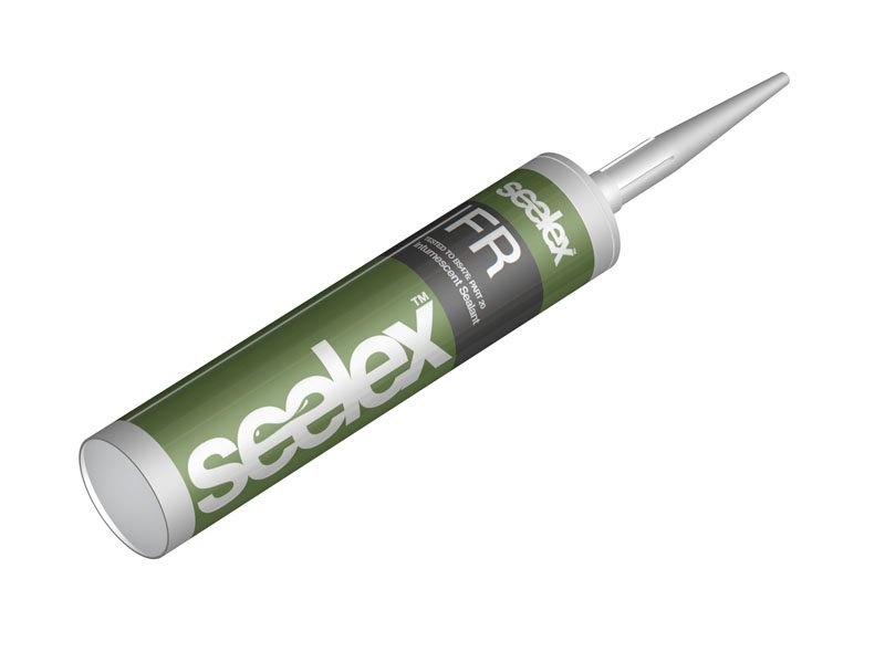 Fire rated SeeLex® cartridge sealant mastic