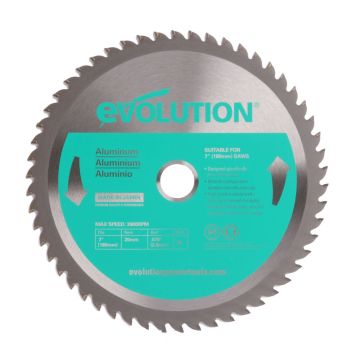 180mm Evolution aluminium circular saw blade