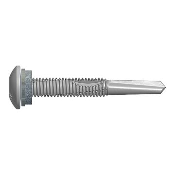 DrillFast® 40mm A4 stainless low profile mainfix fastener, 10mm washer