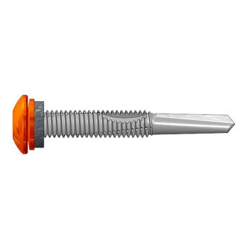 DrillFast® painted low profile mainfix heavy section fastener, 10mm washer