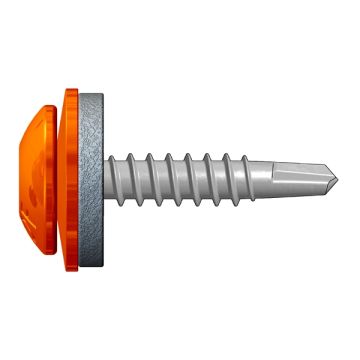 DrillFast® painted low profile 4.8mm stitching fastener, 15mm washer