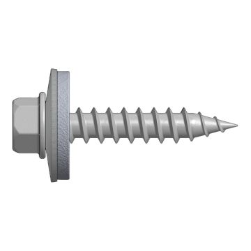 DrillFast® stainless mainfix timber fastener, 19mm washer