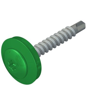DrillFast® painted low profile timber fastener, 19mm washer