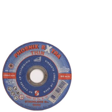 Extrathin 115mm metal cutting disc