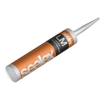 White SeeLex® low modulus silicone mastic