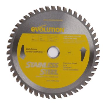 230mm Evolution circular saw blade for stainless steel